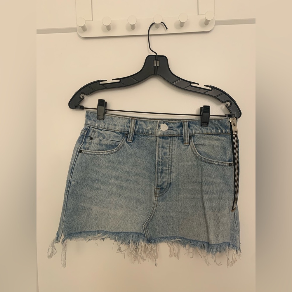 Alexander Wang denim skirt